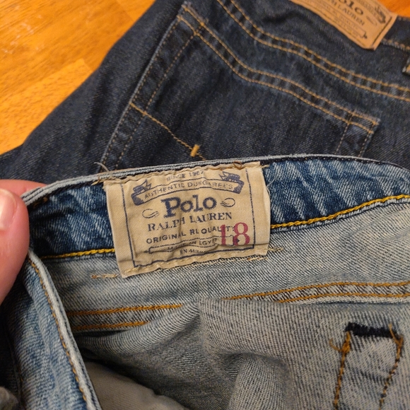 2 Pairs of Boys Polo Jeans for $40! Worn 1x if that no stains rips - Picture 2 of 4